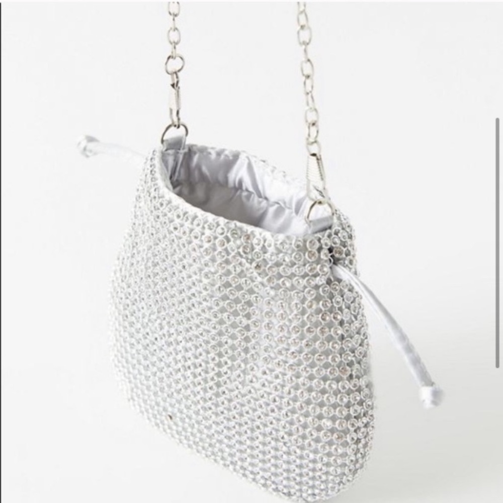 Urban Outfitters Small Diamante Crossbody Purse